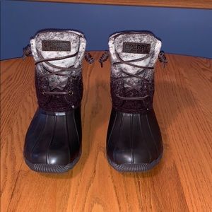 Sperry Saltwater Wool Duck Boot